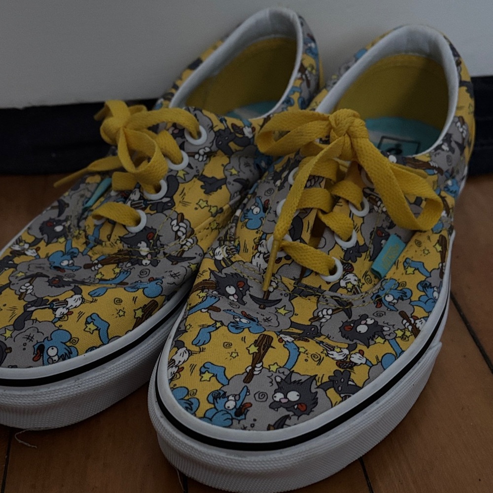 Vans X The Simpsons Itchy and Scratchy Sneakers
